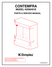 Dimplex 6900940159 Parts & Service Manual