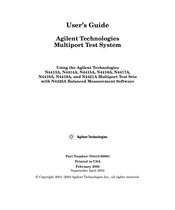 Agilent Technologies N4416A User Manual
