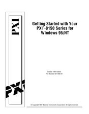 National Instruments PXI-8150 Series Getting Started