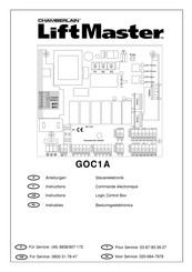 Chamberlain LiftMaster GOC1A Instructions Manual