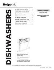 Hotpoint HDF310 Series Owner's Manual