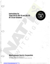 Westinghouse DBl-50 Instructions Manual