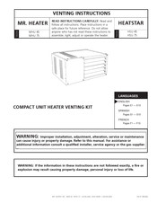 Mr. Heater MHU 75 Venting Instructions
