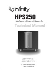 Infinity HPS-250 Technical Manual