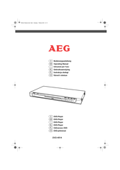 Aeg DVD-4514 Operating Manual