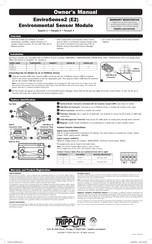 Tripp Lite EnviroSense2 Owner's Manual