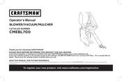 Craftsman CMEBL700 Operator's Manual