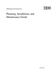 Ibm 5500 Operational, Installation, And Maintenance Manual