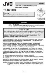 JVC TS-CL110U Instructions Manual
