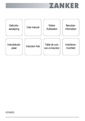 Zanker KEI8442X User Manual