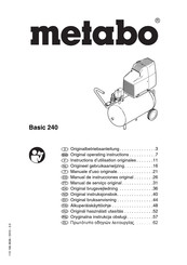 Metabo Basic 240 Original Operating Instructions