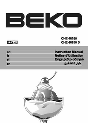 Beko CHE 483746 Instruction Manual