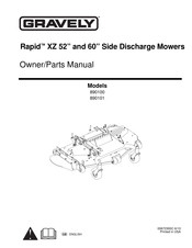 Gravely 890101 Owner's Manual