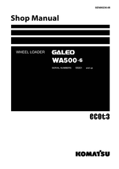 Komatsu WA500-6 Manual
