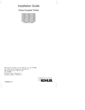 Kohler K-3445 Installation Manual