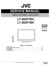 JVC LT-26DF7BC Service Manual