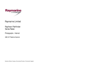 Raymarine Raytheon Pathfinder Series Quick Start Manual