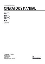 New Holland 611TL Operator's Manual
