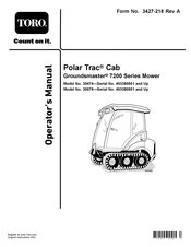 Toro Polar Trac Cab 30474 Operator's Manual