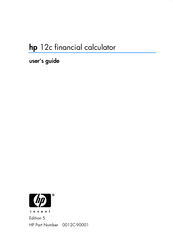 HP 0012C-90001 User Manual