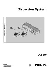 Philips CCS 800 Service Manual