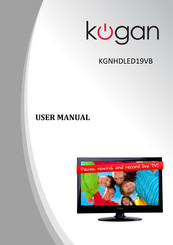 Kogan KGNHDLED19VB User Manual