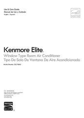 Kenmore Elite 253.76062 Use & Care Manual