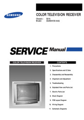 Samsung CS29D4V3X/AAG Service Manual