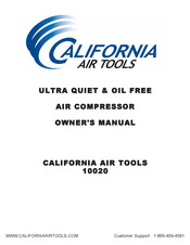 California Air Tools 10020 Owner's Manual