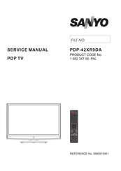 Sanyo PDP-42XR9DA Service Manual