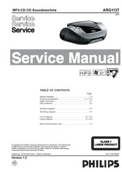 Philips ARG1137 Service Manual