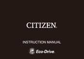 Citizen Eco-Drive Instruction Manual