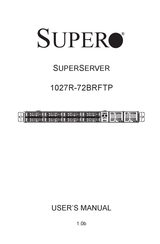 Supero 1027R-72BRFTP User Manual