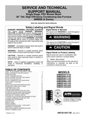 International comfort products N9MSB1002114A Service And Technical Support Manual
