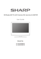 Sharp LC-32DHE4041K User Manual
