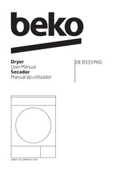 Beko DE 8333 PA0 User Manual