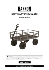 Bannon 51205 Owner's Manual