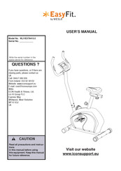 Weslo WLIVEX79410.0 User Manual