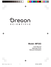 Oregon Scientific MP303 User Manual