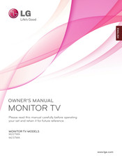 LG M237WA Owner's Manual