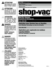Shop-Vac MAZ SERIES User Manual