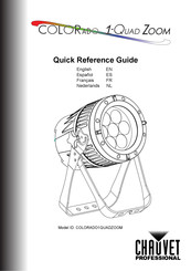 Chauvet COLORADO1QUADZOOM Quick Reference Manual