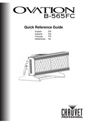 Chauvet OVATION B-565FC Quick Reference Manual