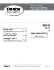 Danby DUF071A3WDB Owner's Manual