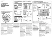 Sony HT-DDW5000 Quick Setup Manual