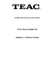 Teac FT3010 Hardware Installation Manual