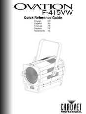 Chauvet Ovation F-415VW Quick Reference Manual