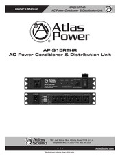 Atlas Atlas Power AP-S15RTHR Owner's Manual