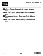 Toro Super Recycler 21681 Operator's Manual