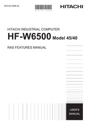 Hitachi HF-W6500 45/40 Feature Manual